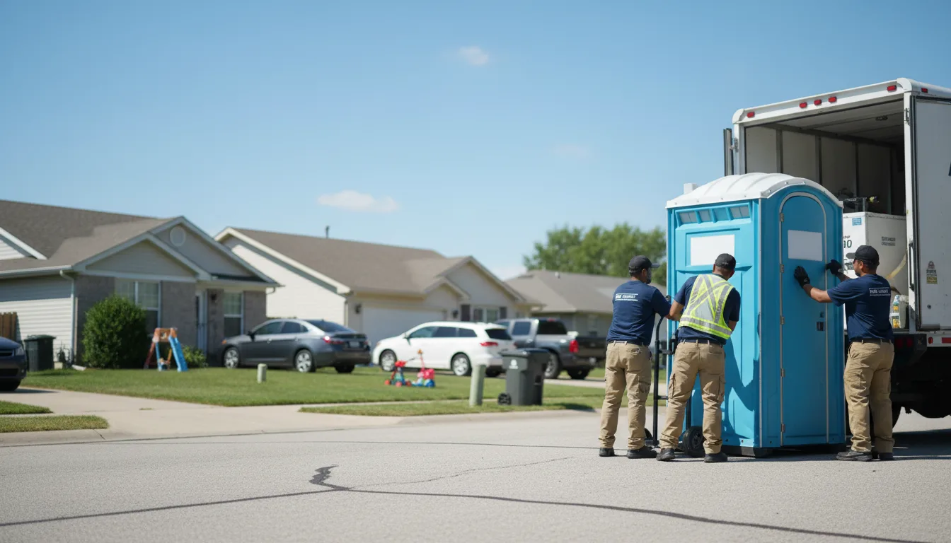 Standard Porta Potty Rentals in St John, KS near me